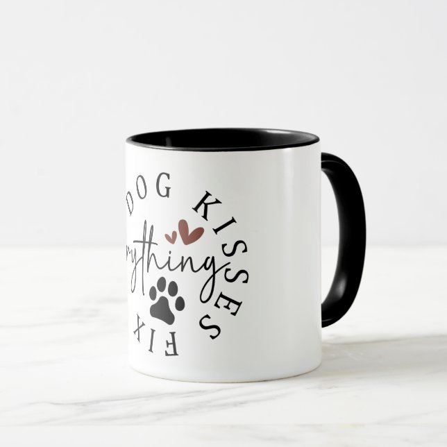 Hundkysser Fixar Allt Mugg (Framsida höger)