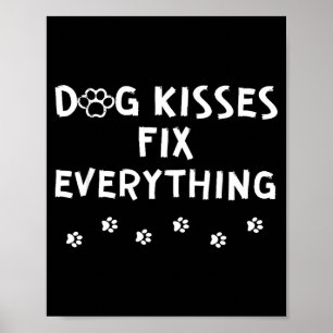 Hundkysser Fixar Allt Poster