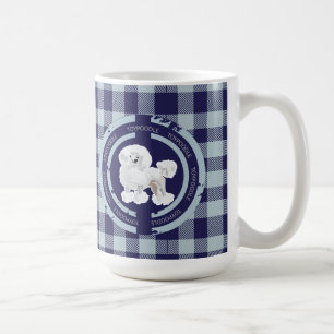 HUNDLEKSAK PUDDEL (BLÅ) KAFFEMUGG