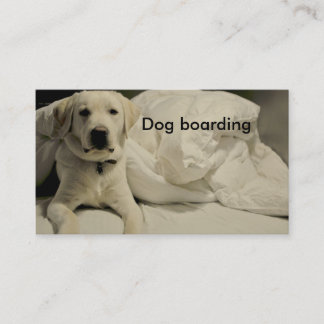 Hundlogi/hundkoja Visitkort