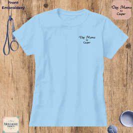 Hundmamma Broderad Anpassad Namn Tröja