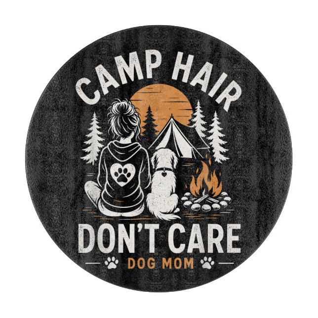Hundmamma Camping Utomhus Lägereld (Framsidan)