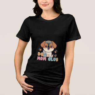 Hundmamma Club Söt Hund Älskare Present T-Shirt