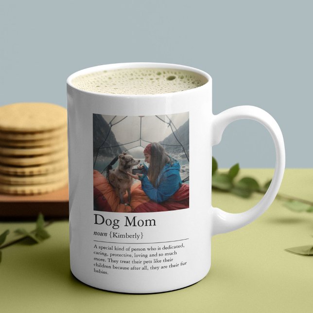Hundmamma Definition Foto Kaffemugg (Skapare uppladdad)