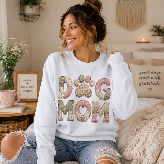 Hundmamma Falsk Lapptäcke T Shirt (Skapare uppladdad)