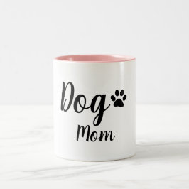 HUNDMAMMA FÖR CHIC MUG_ Två-Tonad MUGG