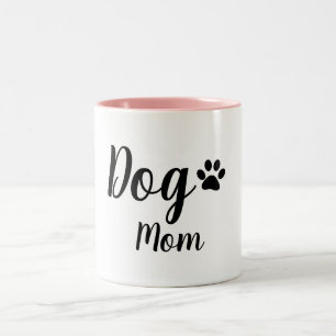 HUNDMAMMA FÖR CHIC MUG_ Två-Tonad MUGG