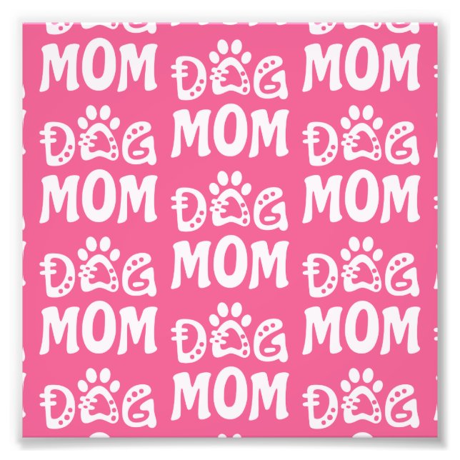Hundmamma Fototryck (Framsidan)