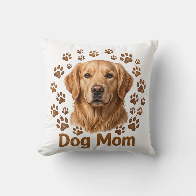 Hundmamma kastkudde kudde (Framsida)