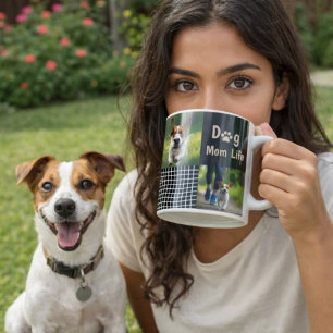 Hundmamma-läge PÅ Modern design för husdjursälskar Kaffemugg