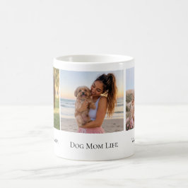Hundmamma Liv Personliga Namn 3 Foto Kaffemugg