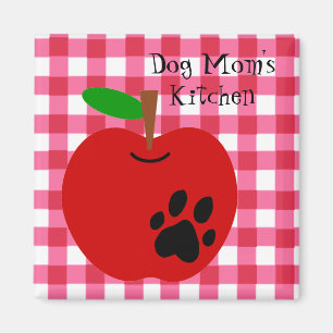 Hundmamma magnet för Apple kyl