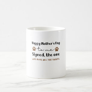 Hundmamma Mors Dag Present Glad Mors Dag åt mig Kaffemugg