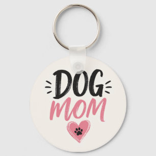 Hundmamma Nyckelring
