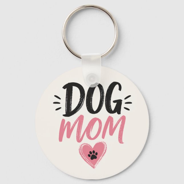 Hundmamma Nyckelring (Framsida)