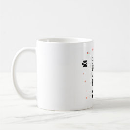 Hundmamma omgiven av kärlek och tass-mugg | Hundmu Kaffemugg
