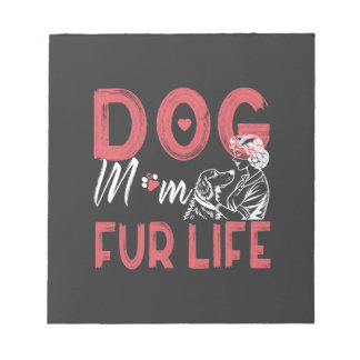 Hundmamma Päls Liv Mors dag Husdjursägare Gåvor Fr Anteckningsblock