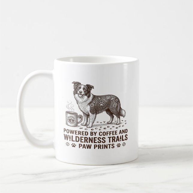 Hundmamma/Pappa-äventyr Kaffemugg (Vänster)