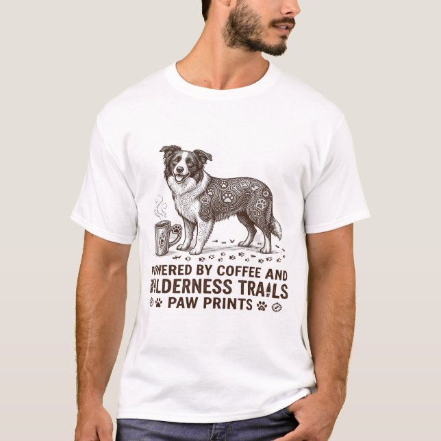 Hundmamma/Pappa-äventyr T Shirt (Framsida)