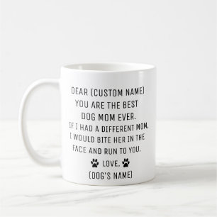 Hundmamma present, mamma hund, hundmamma mugg, hun kaffemugg