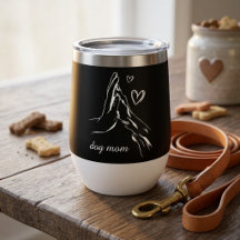 Hundmamma Söt Valp Kärlek Mors Dag Present