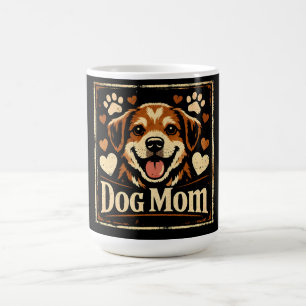 Hundmamma – Stolt Hundmors Kärlek Kaffemugg