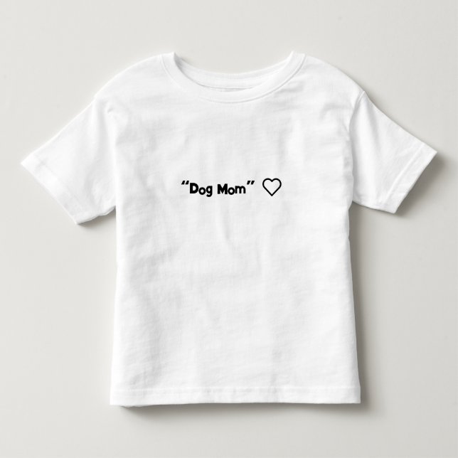 Hundmamma T-Shirt – Sött Present För Hundälskare (Framsida)