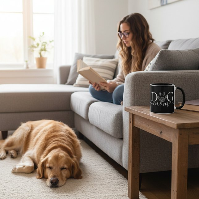 Hundmamma tassavtryck  mugg (Skapare uppladdad)