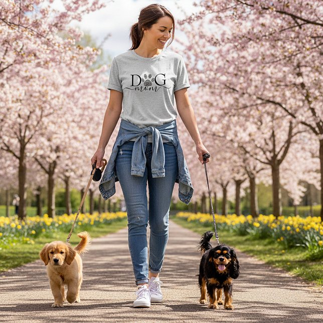Hundmamma tassavtryck t shirt (Skapare uppladdad)