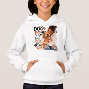 Hundmamma Tröja för Kvinnor Söt Hundälskare Pull