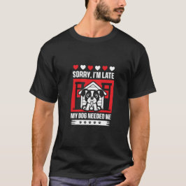 Hundmamma-tröja, Hundpappa-te, Roligt present till T Shirt