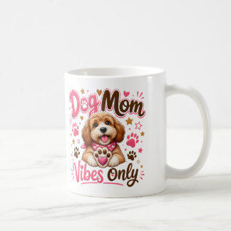 Hundmamma-vibbar endast – Rolig kaffemug för hundm Kaffemugg