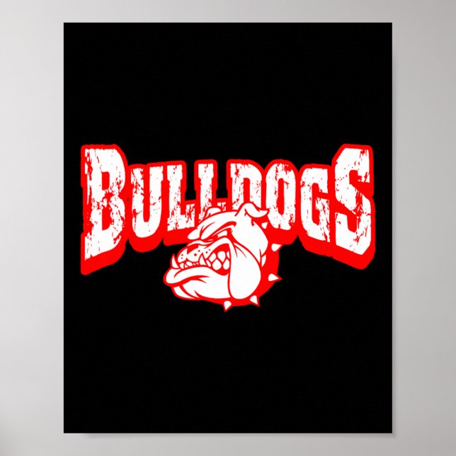 Hundmaskot Tillbaka till skolan Laganda R  Poster (Framsidan)