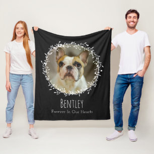 Hundminnesmärke Husdjur Förlust Minnessaker Foto K Fleecefilt
