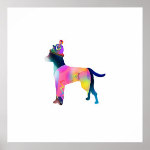Hundmode helt i form poster
