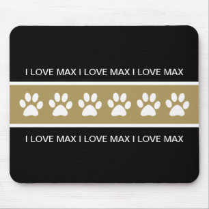 HundMonogram Mousepads Musmatta