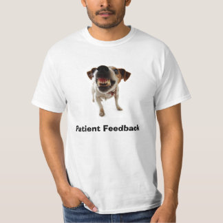 Hundmorrande, tålmodig återkoppling t-shirt