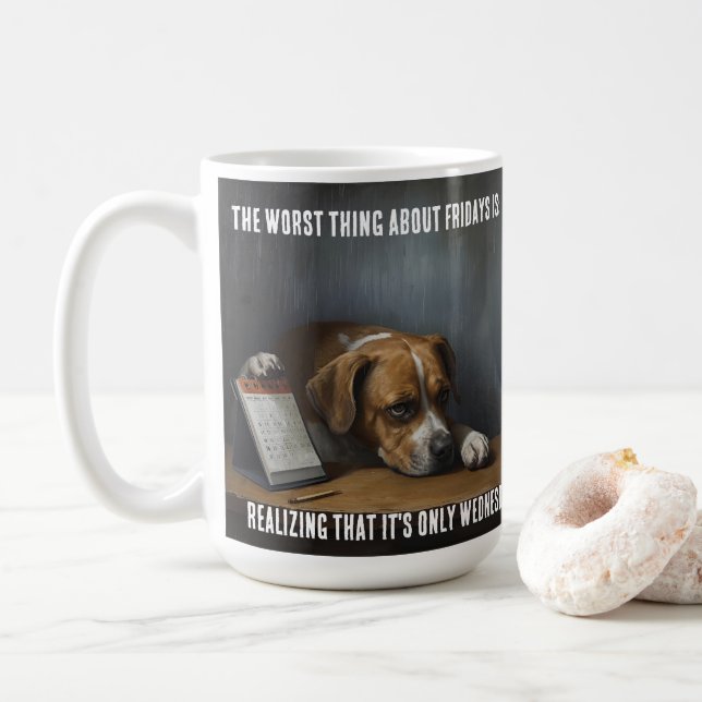 Hundmugg Kaffemugg (Med munk)