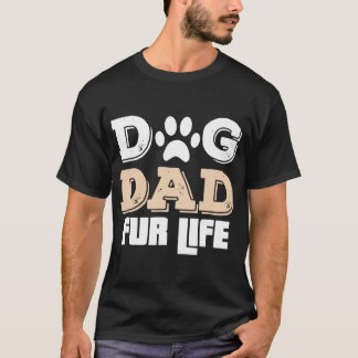hundpappa för livgåvan för tjock för hund t shirt