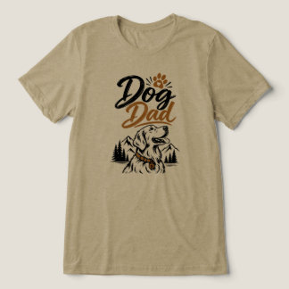 Hundpappa Golden Retriever Berg T Shirt