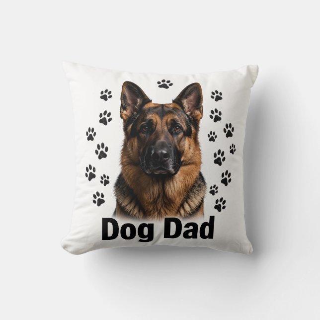Hundpappa Kastkudde Kudde (Framsida)