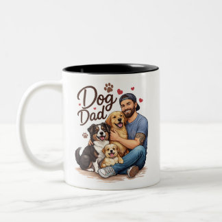 Hundpappa Liv Mugg – Rolig kaffekopp för hundägare