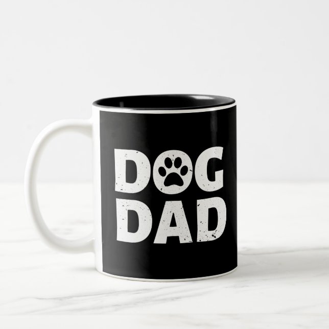 Hundpappa Två-Tonad Mugg (Vänster)