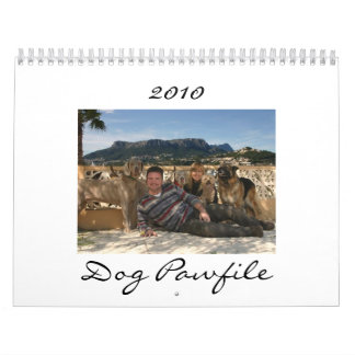 HundPawfile kalender 2010