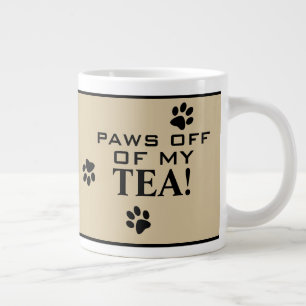 Hundpaws Typografi Teälskares Specialité Jumbo Mugg