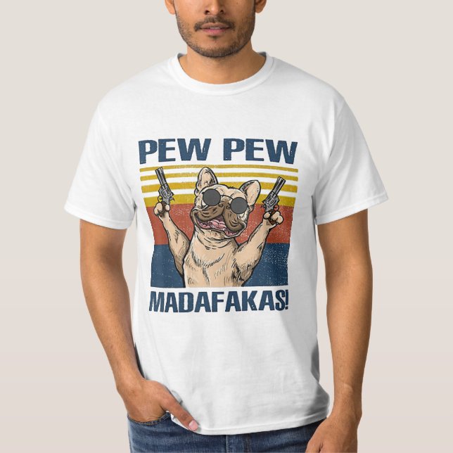 Hundpeppar, fransk  t shirt (Framsida)