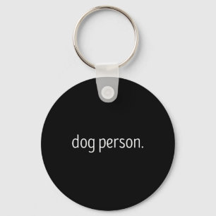 Hundperson Nyckelring
