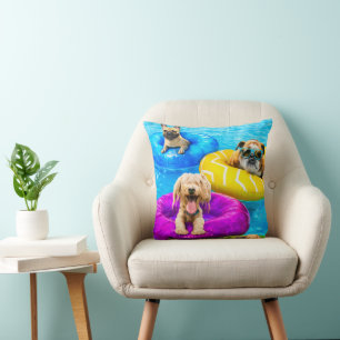 Hundpoolparty Kudde