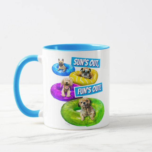 Hundpoolparty Mugg (Vänster)