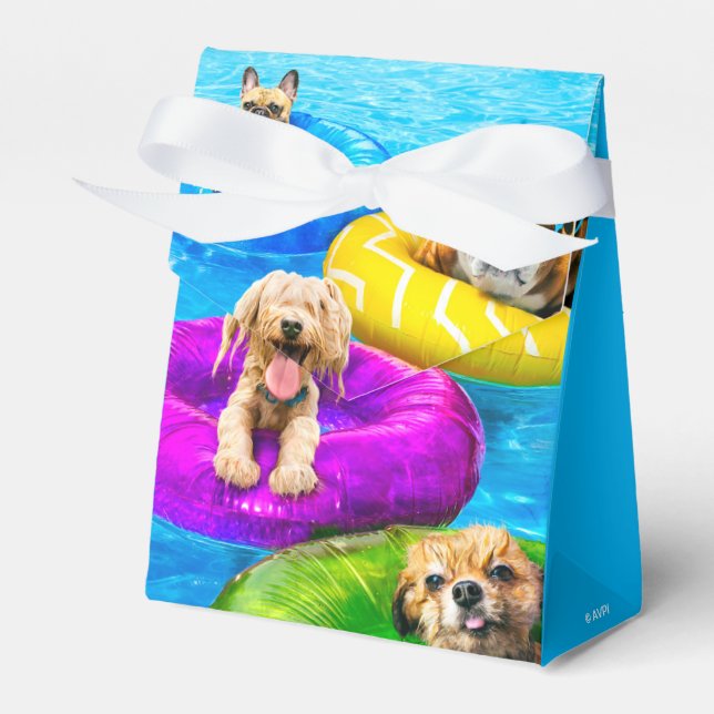 Hundpoolparty Presentaskar (Framsidan Sidan)